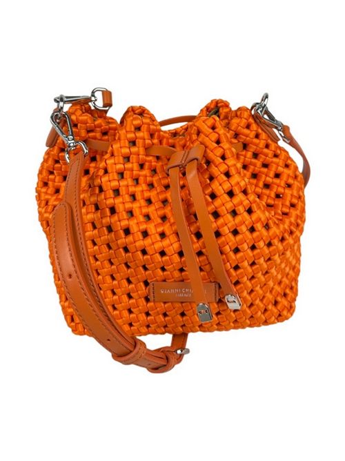 Women's orange perforated bucket hat Gianni Chiarini | BS11566-WVNGCORALLO
